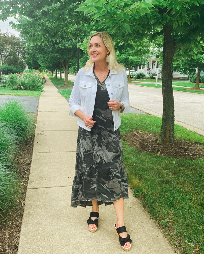 White jacket to sales wear over dress